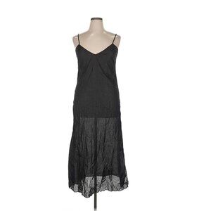 Small Veronica Beard Black Liner Dress Sheer